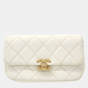 Chanel Caviar Chain Belt Bag