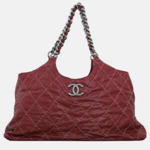 Chanel Wild Stitch CC Chain Hobo Bag