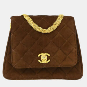 Chanel Black Leather Supermodel Shoulder Bag