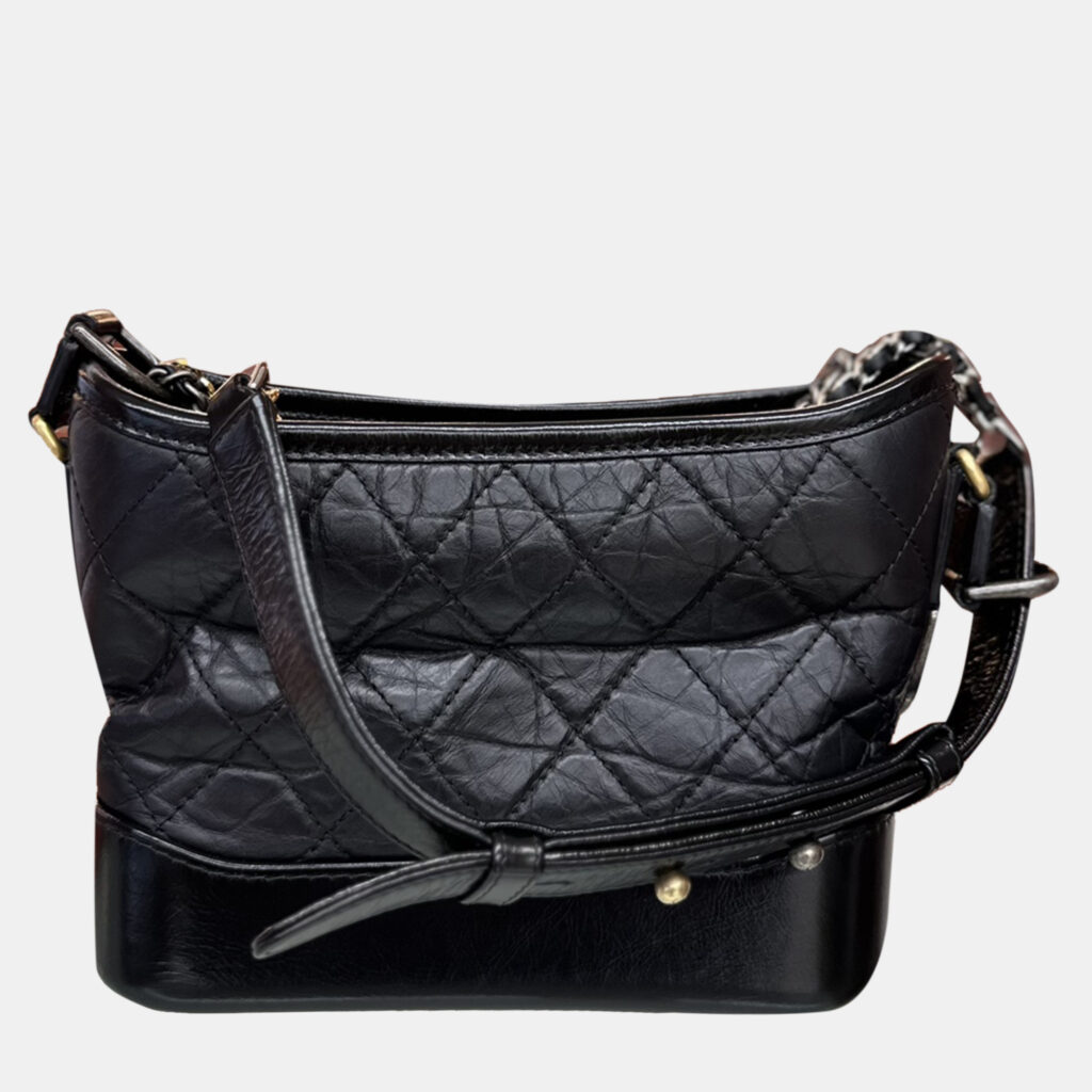 luxury-women-chanel-used-handbags-p1143442-003 Chanel Black Gabrielle Small Backpack