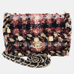 Chanel Multicolor Tweed New Mini crossbody Bag
