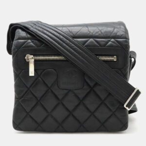 Chanel Black Leather Small Shoulder Bag