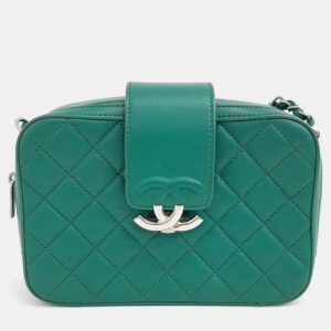 Celine Grey Leather Triumph Small Bag