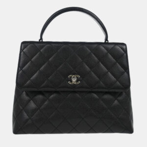 Chanel Black Calfskin Handbag