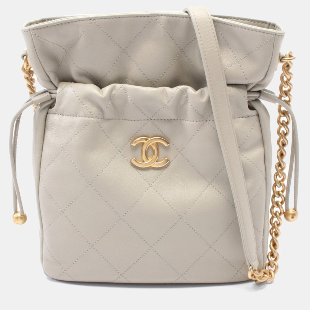 luxury-women-chanel-used-handbags-p1156947-001 Chanel Lambskin Drawstring Crossbody Bag