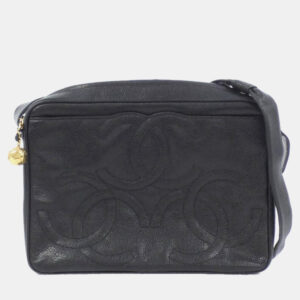 Chanel Grained Calfskin Shoulder Bags