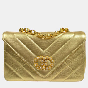 Chanel Chevron Single Bijou Chain Shoulder Bag