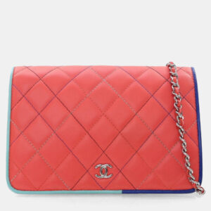 Chanel White Metallic Sheepskin Beauty Lock Small  Flap Bag