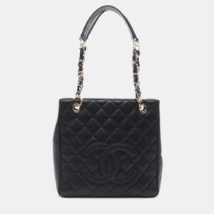 Chanel Mademoiselle Black Lambskin Shoulder Bag
