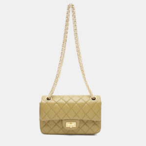 Chanel Mini Reissue 2.55 Neutrals Calfskin Flap Bag