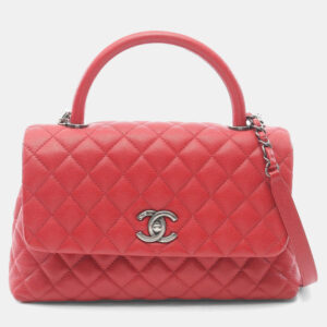 Chanel Evening Chain Black Matelasse Leather  Shoulder Bag
