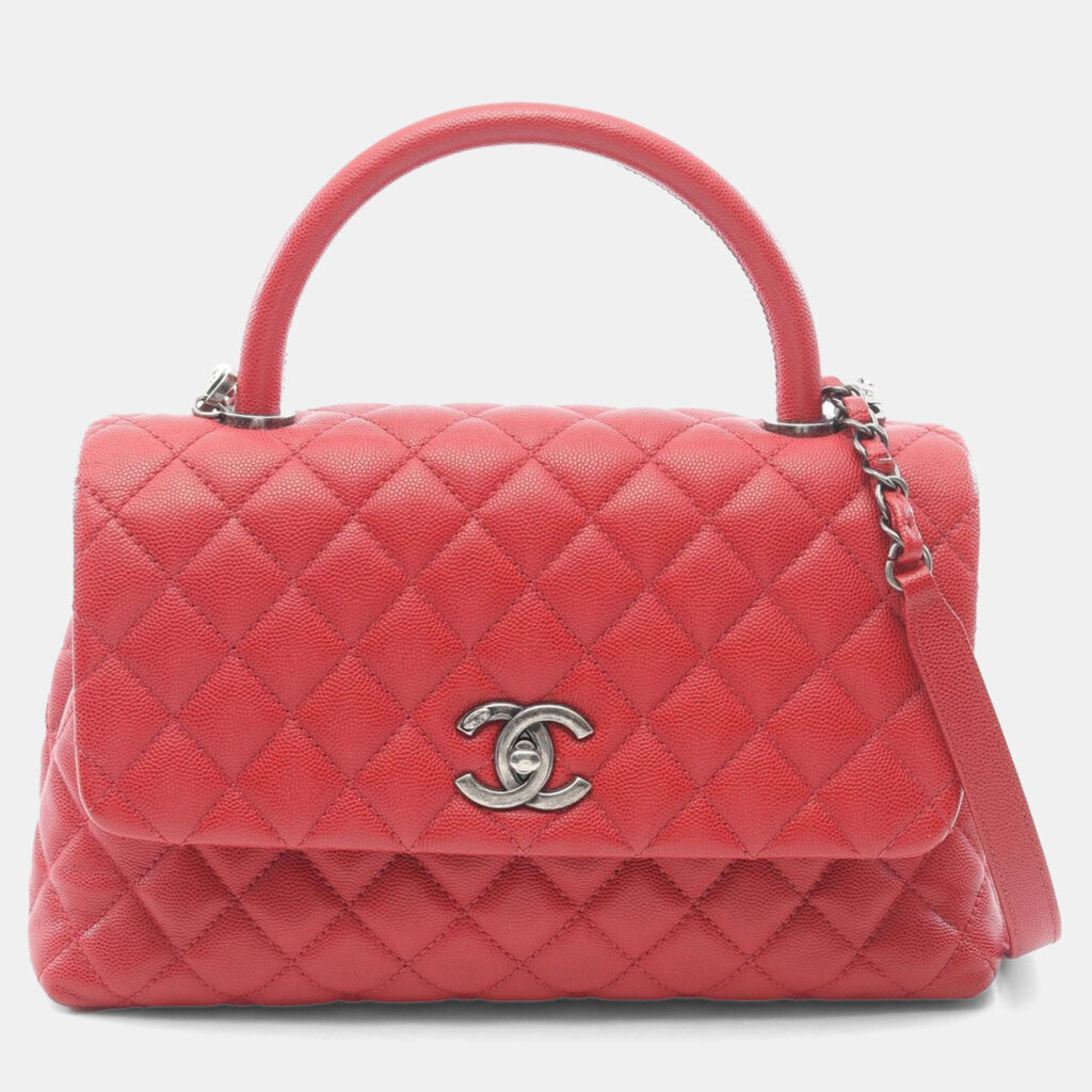 luxury-women-chanel-used-handbags-p1167635-003 Chanel Coco Handle Matelasse Leather Shoulder Bag