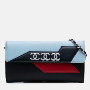 Chanel Lambskin Airlines Wallet On Chain
