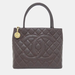 Chanel 2002 Icon Navy Blue/White Canvas Handbag