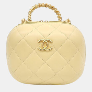 Chanel Top Handle Chain Crossbody Bag
