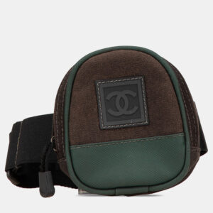 Chanel CC Sports Line Canvas and Nylon Arm Pouch