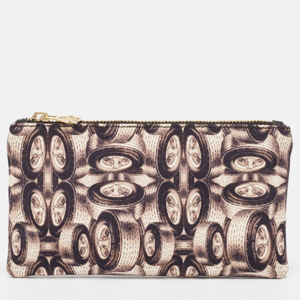luxury-women-charlotte-olympia-used-handbags-p454366-012 Charlotte Olympia Multicolor Printed Fabric Zip Pouch