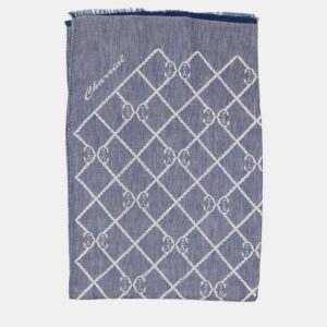 Charriol Navy & Grey Scarf