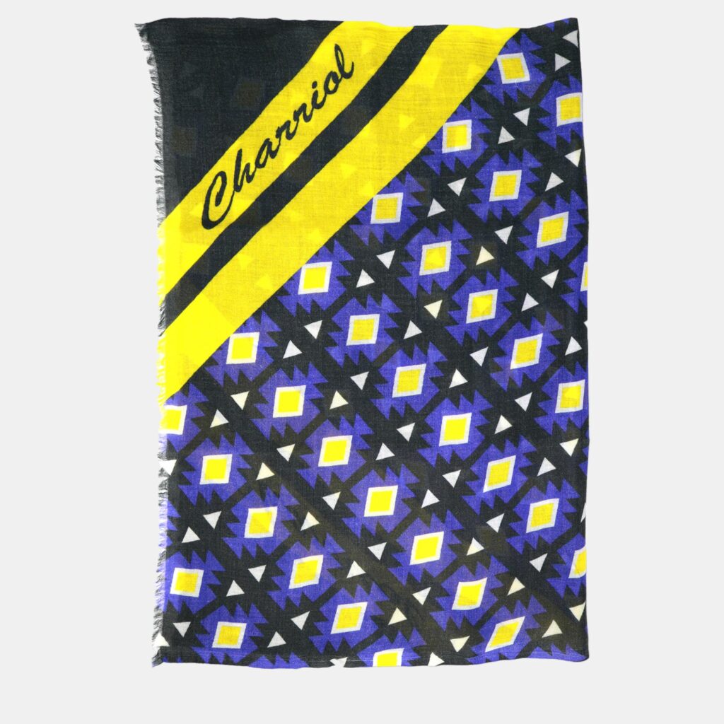 luxury-women-charriol-new-accessories-p887311-001 Charriol Yellow/Grey/Blue Scarf