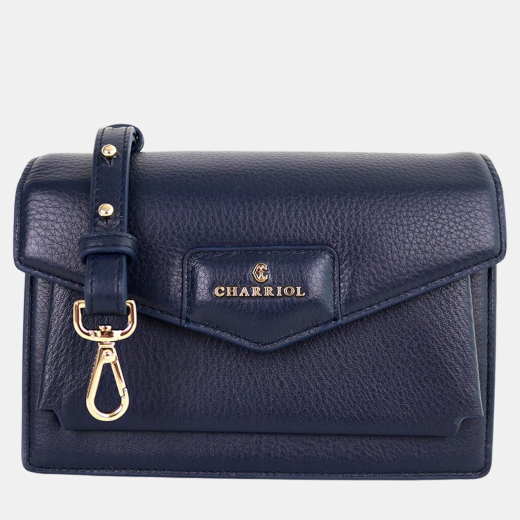 luxury-women-charriol-new-handbags-p1126801-002 Charriol Navy Leather Twilight Handbag