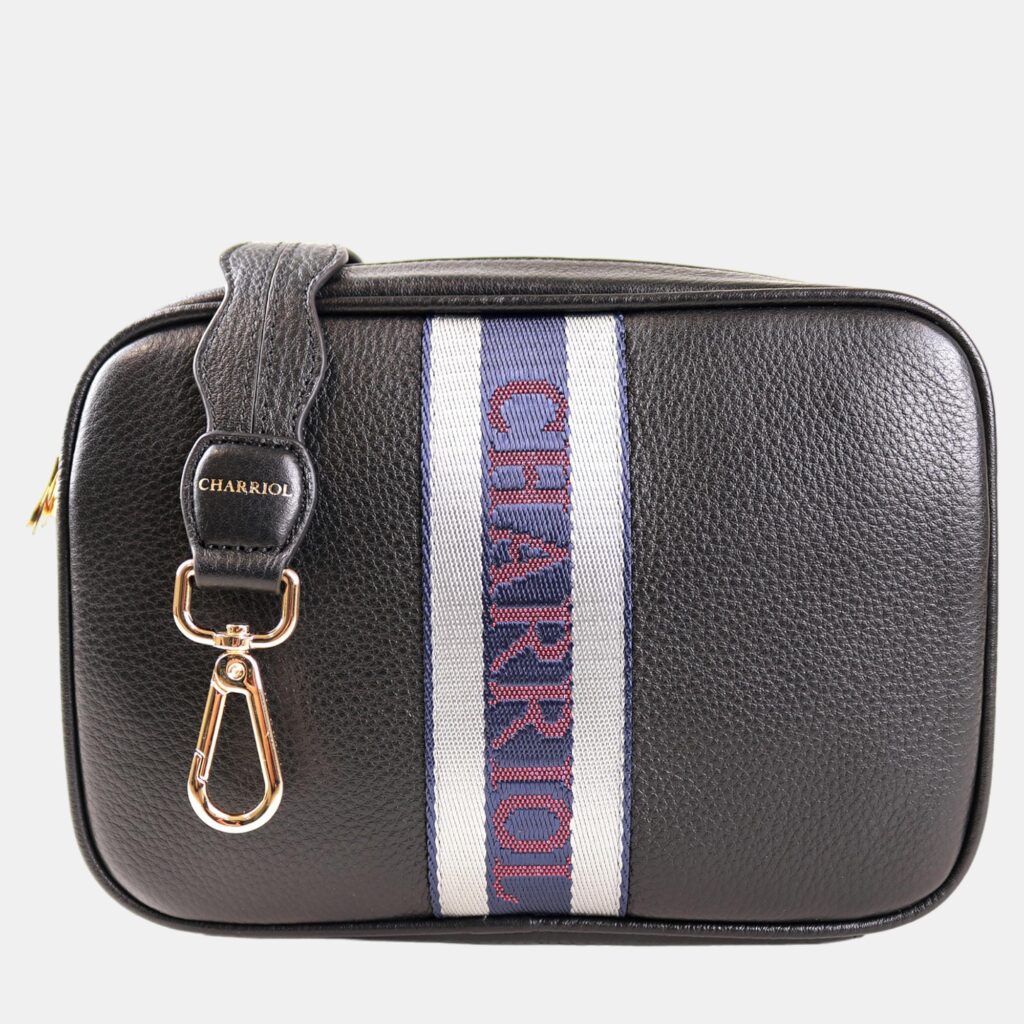 luxury-women-charriol-new-handbags-p1126823-003 Charriol Black Leather Deauville Crossbody bag