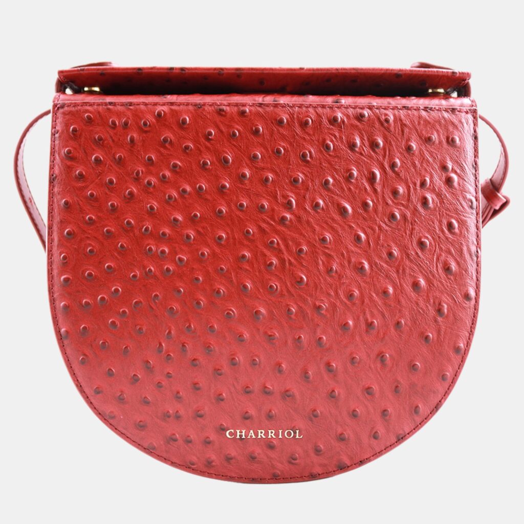 luxury-women-charriol-new-handbags-p1126829-003 Charriol Bordeaux Leather Passion Ostrich Crossbody bag