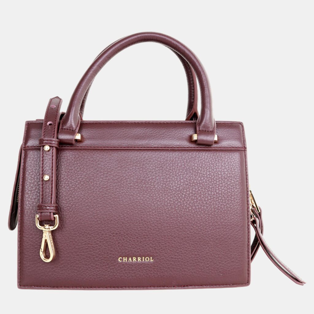luxury-women-charriol-new-handbags-p887108-002 Charriol chocolate Leather Forever Handbag