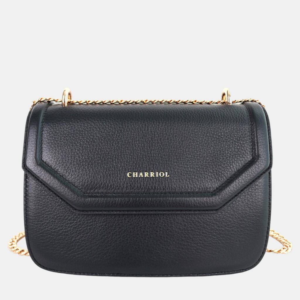 luxury-women-charriol-new-handbags-p887110-001 Charriol Black Leather Twilight Handbag