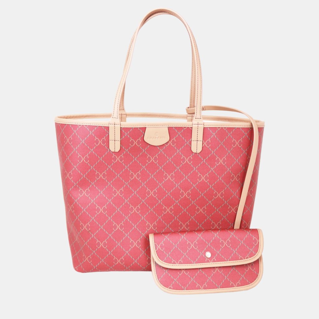 luxury-women-charriol-new-handbags-p887133-002 Charriol Bordeaux & Grey Leather CALYPSO Handbag