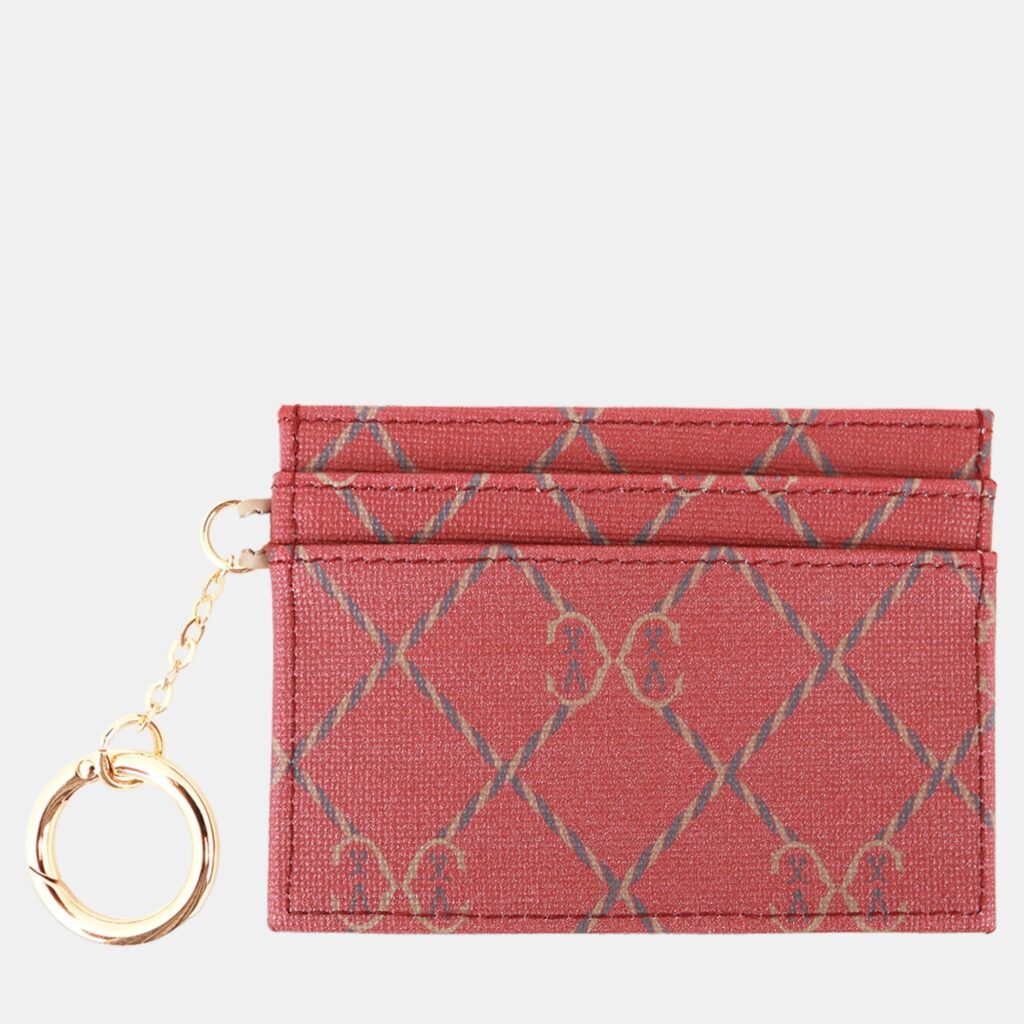 luxury-women-charriol-new-handbags-p887140-002 Charriol Bordeaux & Grey Leather Card Holders