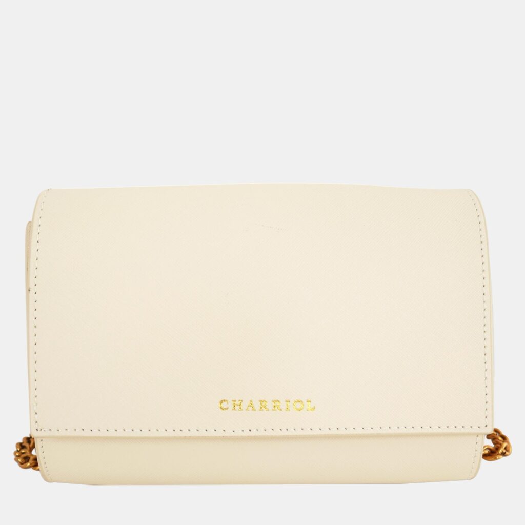 luxury-women-charriol-new-handbags-p887154-001 Charriol OffWhite Leather Chameleon Crossbody