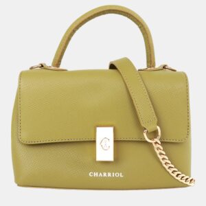 Charriol Grey Leather LE REVE Handbag
