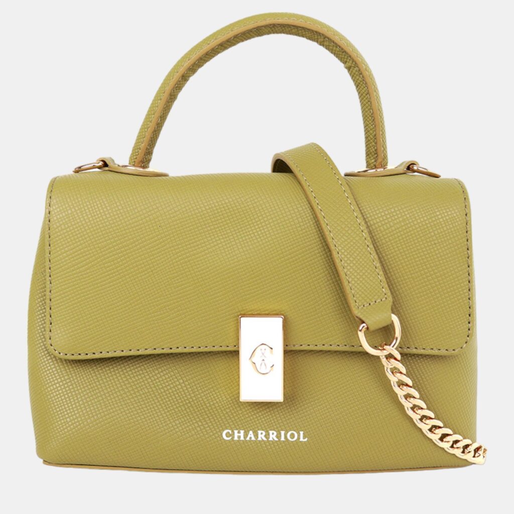 luxury-women-charriol-new-handbags-p887165-001 Charriol Grey Leather LE REVE Handbag