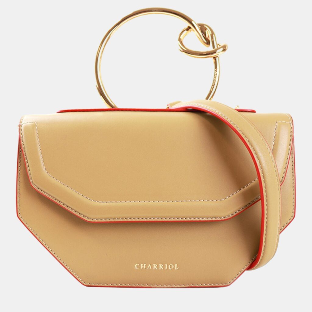 luxury-women-charriol-new-handbags-p887178-002 Charriol Yellow Leather ZENITUDE Handbag