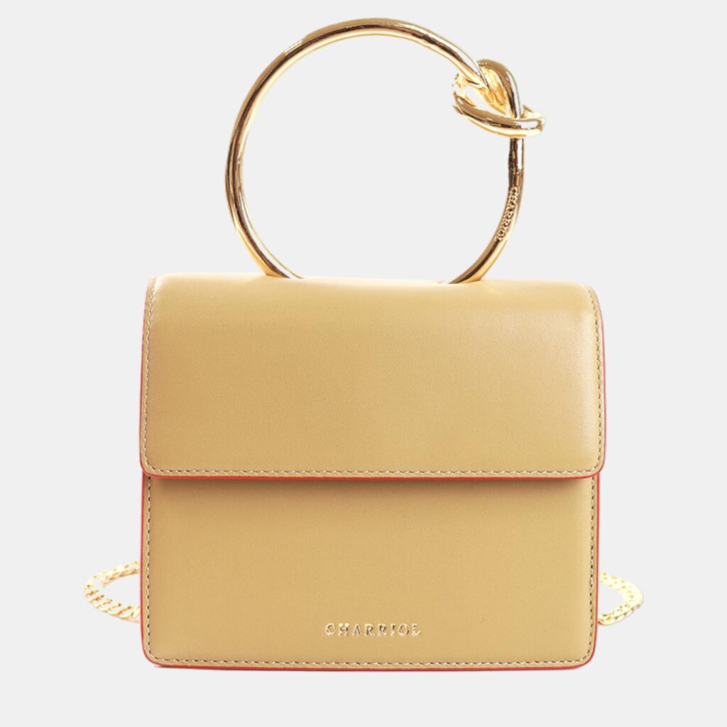 luxury-women-charriol-new-handbags-p887182-002 Charriol Yellow Leather ZENITUDE Handbag