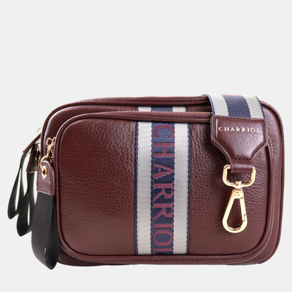 luxury-women-charriol-new-handbags-p887195-001 Charriol Bordeaux Leather Deauville Crossbody