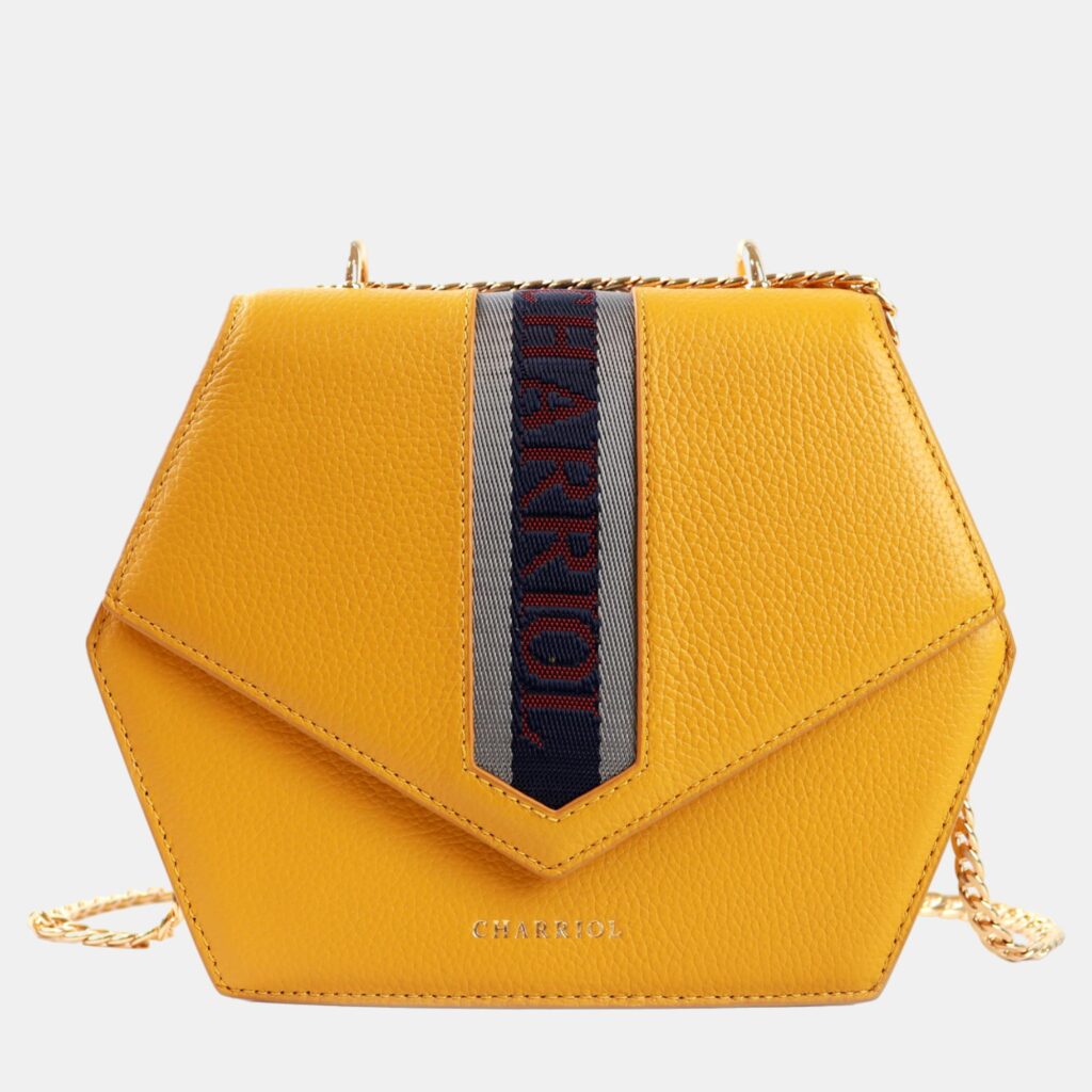 luxury-women-charriol-new-handbags-p887205-001 Charriol Yellow Leather Deauville Crossbody
