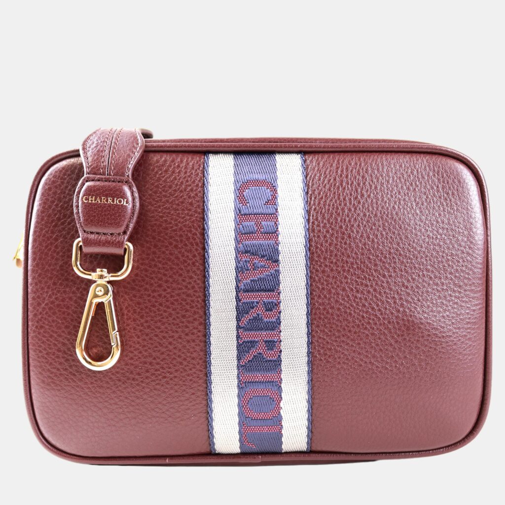 luxury-women-charriol-new-handbags-p887207-002 Charriol Bordeaux Leather Deauville Crossbody