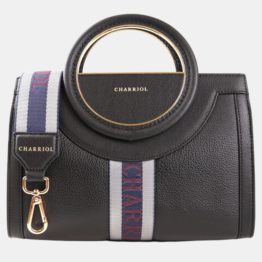 luxury-women-charriol-new-handbags-p887210-002 Charriol Black Leather Deauville Handbag