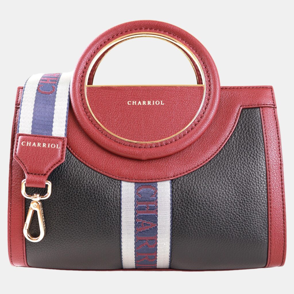 luxury-women-charriol-new-handbags-p887211-002 Charriol Bordeaux Leather Deauville Handbag