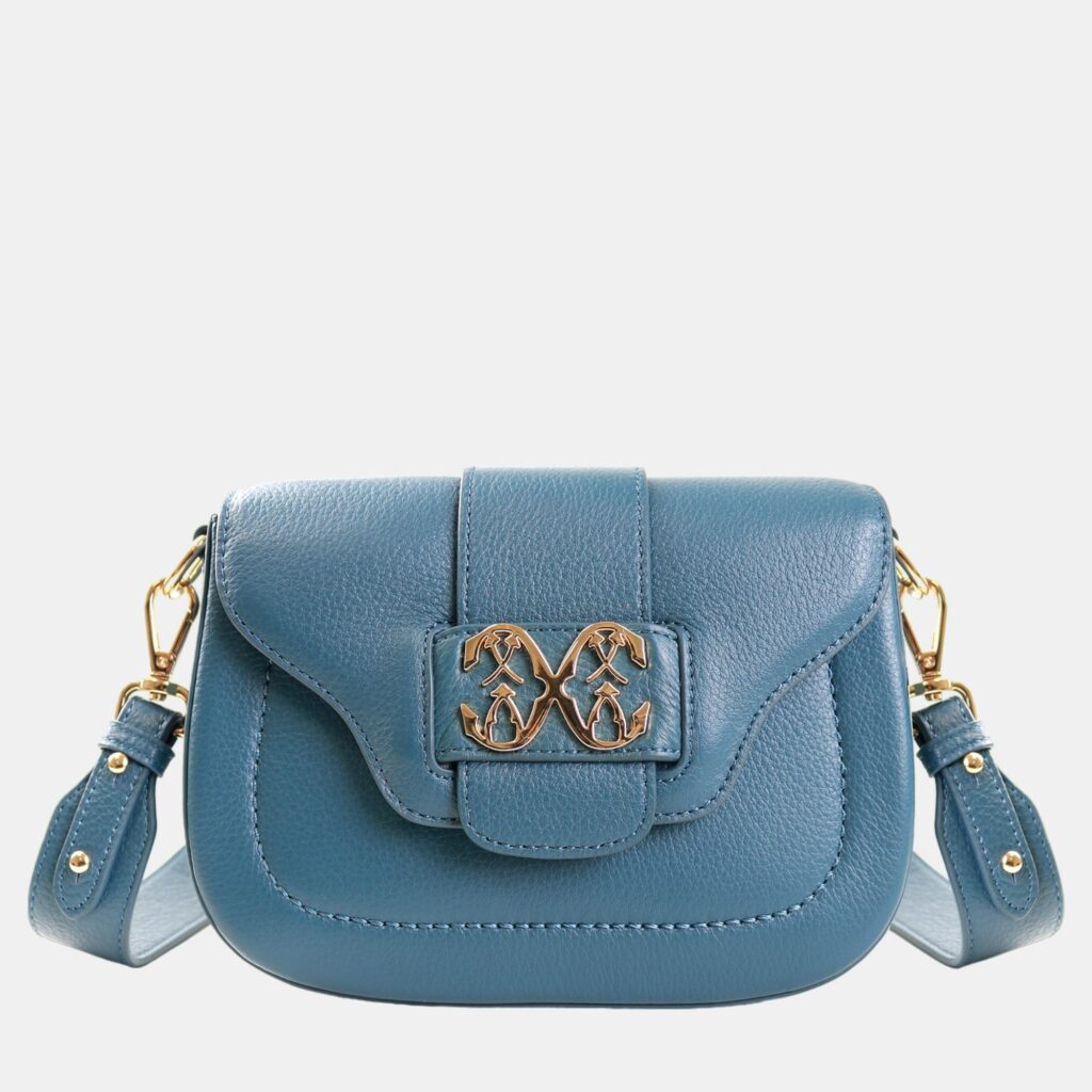 luxury-women-charriol-new-handbags-p887217-003 Charriol Bluish Green Leather MARIE OLGA Crossbody