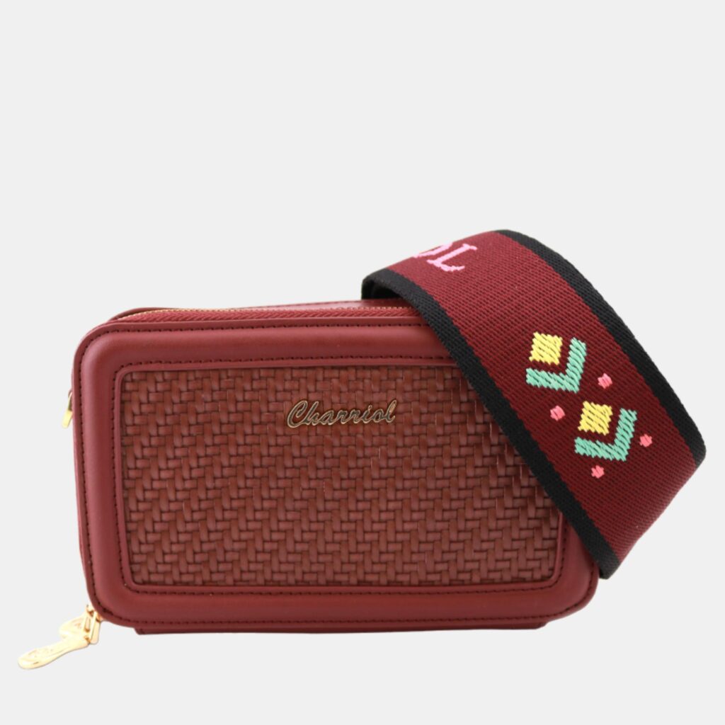 luxury-women-charriol-new-handbags-p887294-001 Charriol Burgundy Leather Christina Wallet