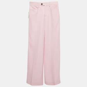 Chlo&eacute; Sweet Lilac Wool Straight Leg Trousers S
