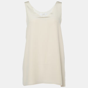 Chlo&eacute; Light Pink Silk Tank Top S