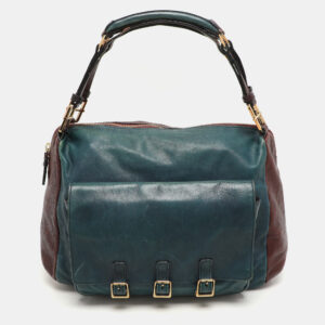 Chloe Multicolor Leather Pocket Satchel