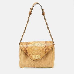 chloe beige python medium sally shoulder bag
