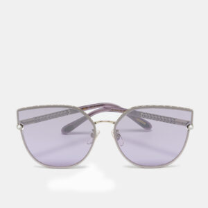Chopard Purple SCHF 78S Crystals Cat Eye Sunglasses