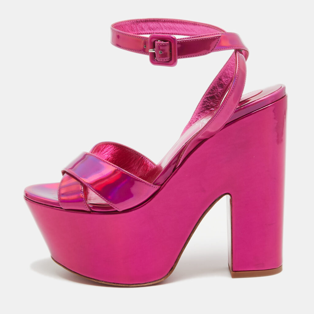 luxury-women-christian-louboutin-new-shoes-p972337-001 Christian Louboutin Metallic Pink Leather Superyaz Sandals Size 39