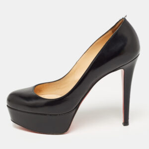 Christian Louboutin Black Leather Bianca Pumps Size 36