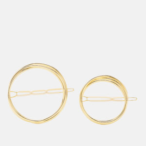 Cult Gaia Gold Tone Circle Hair Clip